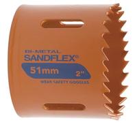 Bahco 3830-51-VIP Variable Pitch Holesaw 51mm BAH383051VP | Bi-metal teeth for fast cutting | Cuts wood and metal | Durable construction | Trade drilling use