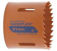 Bahco 3830-54-VIP Variable Pitch Holesaw 54mm | Bi-metal teeth for fast cutting | Cuts wood and metal | Durable construction | Trade drilling use