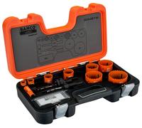 Bahco 3834-Set-95 Professional Holesaw Set 3834-95 Sizes: 16-64mm Bahhsset95