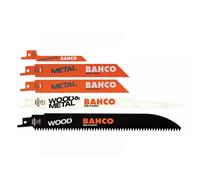 Bahco 3940-MIX-SET-5P Sabre Saw Blade Set 5 Piece