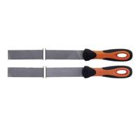 Bahco 4-154-08-2-2 Homeowners File Set | Suitable for sharpening axes tools and blades | ERGO comfort handle | Rough and fine filing surfaces | Durable