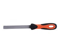 Bahco 4-272-05-3-2 "Wasa" Cut 3 Double Edge Saw File with Handle, Grey/Black/Orange, 125 x 16 x 4 mm