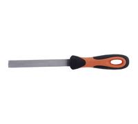 Bahco 4-272-06-3-2 "Wasa" Cut 3 Double Edge Saw File with Handle, Grey/Black/Orange, 150 x 16 x 4 mm