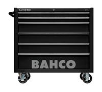 Bahco 40" Black Tool Trolley Roll Cab 6 Drawer C75 Pro Workstation 1475KXL6Black