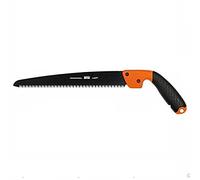 Bahco 4124-JT-H 7 TPI Pruning Saw with Safety Holster, Black/Orange, 240 mm