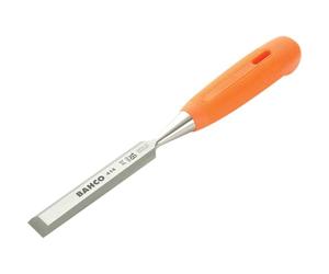 Bahco 414-18 B/E Chisel 18MM | Precision ground blade for maximum sharpness Hardened and tempered steel for long lasting performance 18mm bevel edge chisel