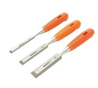 Bahco 414-S3-EUR 414 Bevel Edge Chisel Set, 3 Piece