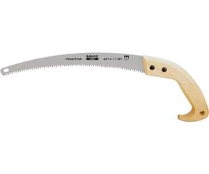 Bahco 4211-14-6T Pruning Saw with Wooden Handle, Silver/Brown, 360 mm