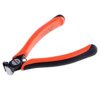 Bahco 4231 Oblique Cutter with 20 Degree Cutting Angle, Black/Orange,