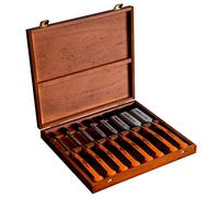 Bahco 424-P Bevel Edge Chisel Set 8 Wood Box BAH424PS8