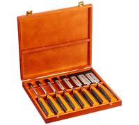 Bahco 424P-S8-Eur Bevel Edge Chisel Set 8 Piece In Wooden Box