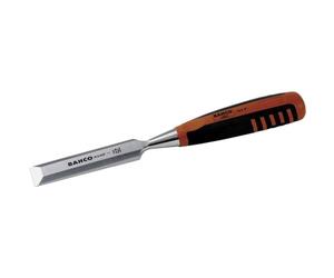 Bahco 424P-22 B/E Chisel 22MM | Honed blade ready for use | Hardened and tempered steel | Comfortable 2-component handle | Accurate cutting