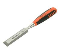 Bahco 424P-25 Bevel Edge Chisel 25mm Wood Chisel 1 Piece | Honed blade ready for use | Hardened and tempered steel | Comfortable 2-component handle | Accurate cutting