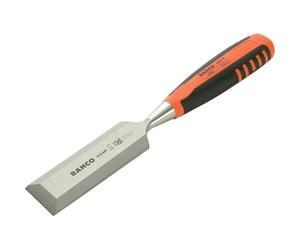 Bahco 424P-38 B/E Chisel 38MM | Honed blade ready for use | Hardened and tempered steel | Comfortable 2-component handle | Accurate cutting