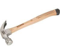 Bahco 42720 Claw Hammer Hickory Handle 20OZ, Silver/Brown