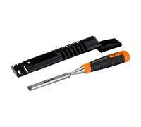 Bahco 434-25 B/E Chisel 25MM | two-component handle for comfort and control Splitproof handle withstands repeated hammer blows Precision ground