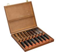 Bahco 434-S8 Ergo Bevel Edge Chisel Set 6 10 12 16 18 25 32 38mm 8 Piece