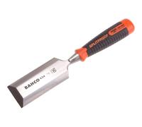 Bahco 43450 Bevel Edge Chisel 50mm, Silver/Black/Orange