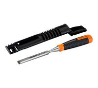 Bahco 43450 Bevel Edge Chisel 50mm, Silver/Black/Orange