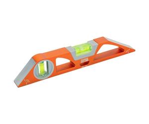 Bahco 466-250 Scaffolders Level 250mm Magnetic Aluminium Body Tool Site | High-precision ± 0.5 mm/m accuracy | Aluminium Body