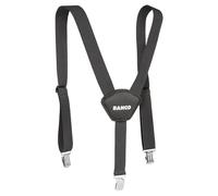 Bahco 4750-BWC-1 Black Padded Adjustable Work Braces with Heavy Duty Trouser Clips
