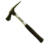 Bahco 486 Bricklayers Hammer Chisel End Steel Shaft Rubber Grip Handle 600g 21oz