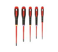 Bahco BE-9882SL SLIM ERGO Insulated Screwdriver SL/PZ 5pc Set