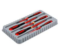 Bahco 5 Piece ERGO Slim VDE Insulated Screwdriver Set