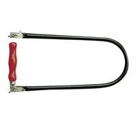 Bahco 502 Fretsaw 300mm Steel Tube Bracket Wooden Handle No Blade