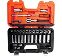 Bahco S330L Socket Set of 53 Metric 1/4in & 3/8in Deep Drive