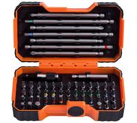 Bahco Screwdriver Bit Set BH59/S54BC-IP – 54 pc Pozi, Phillips, Hex, Tx + Magnetic Holder