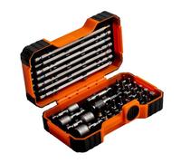 Bahco KM6750/S7 1/4" Hex Magnetic Power Nut Driver Socket Set 6-13mm