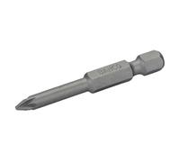 BAHCO 59S/50PZ2-5P Punta estándar 1/4" para tornillos Pozidriv PZ2 50 mm (5 piezas/caja de plástico) Power Type, Multicolor