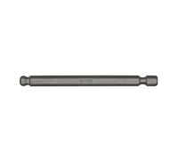 Bahco 59S/H3BALL H3 Bits for Hex Ball Point Head Screws, Grey, 25 mm, Set of 5 Pieces