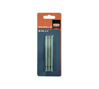 Bahco 59S/HBALL-3P H5/H6/H8 Bits for Hex Ball Point Head Screws, Grey, 89 mm, Set of 3 Pieces