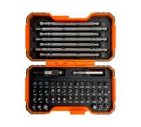 Bahco 59S54BC 54 Pcs Bit Set for Slotted Phillips Pozidriv Hexagonal R
