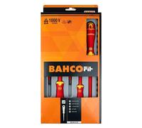 BAHCO 5PC INSULATED S/DRIVER SET SLOT/PZ