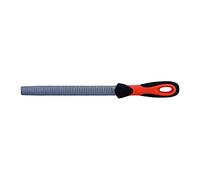 Bahco 6-342-10-2-2 Hieb 2 Half Round Rasp with Handle, Multi-Colour, 250 mm