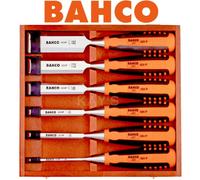 BAHCO 6 Pc Wood Chisel Set In A Storage Case Precision Bevel Edge 424P-S6-EUR
