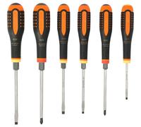 Bahco 6 Piece BE-9881Tb Ergo Through Blade Screwdriver Set