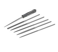 Bahco 6 Piece Precision Needle File Set in Plastic Wallet