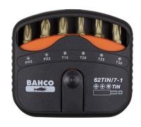 Bahco 62TIN/7-1 TiN Bit Set, 7 Piece