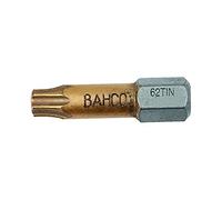 Bahco 62TIN/T40 T40 Tin Bit for Torx Head Screws, Gold/Grey, 25 mm, 10-Piece