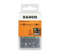 Bahco 66IM 1/4″ Heavy-Duty Torsion Impact Screwdriver Bits Pozi, Phillips Torx