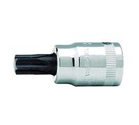 Bahco 6709TORX-R-T25 1/4-Inch Socket Driver for Torx-TR Head Screws, Silver/Black, TR-25