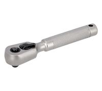 Bahco 6950MHS 1/4" Drive Reversible Stubby Pear Head Metal Ratchet