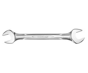 Bahco 6M-21-23 15 Degree Angled Metric Double Open End Wrench, Silver, 21 x 23 mm