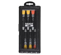 Bahco 706-2 PH/Slotted Precision Screwdriver Set, Multi-Colour