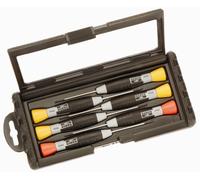 Bahco 706-3 Precision Screwdriver Set Slotted, Multi-Colour