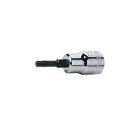 Bahco 7409TORX-T50-L 3/8-Inch Socket Driver for TX-50 Torx Head Screws Long, Silver/Grey